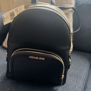 Michael Kors Leather Backpack